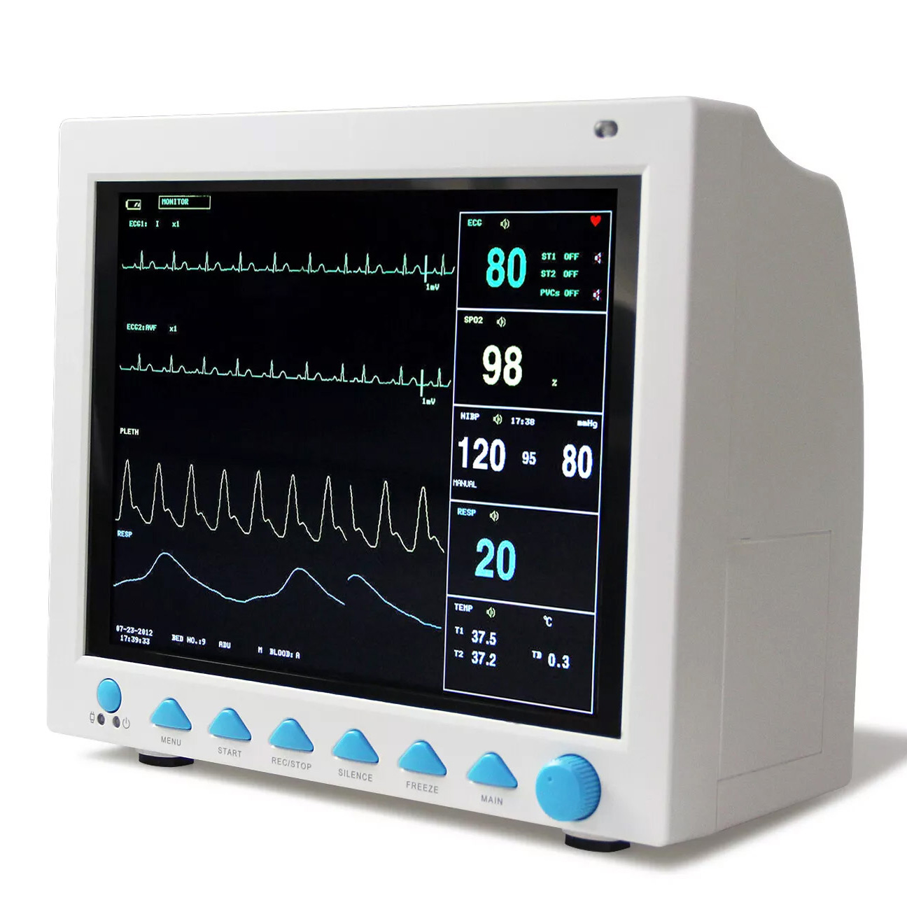 CONTEC CMS8000 Medical Equipment 12.1 inch color TFT Patient Monitor